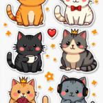 General Purpose Stickers -  Sheet v9